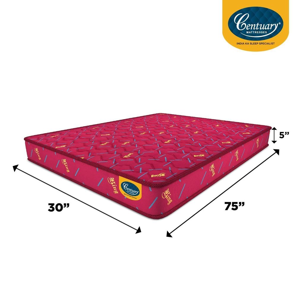 Centuary Mattresses King Coir Reversible Orthopedic 5 Inch Coir Mattress view 2