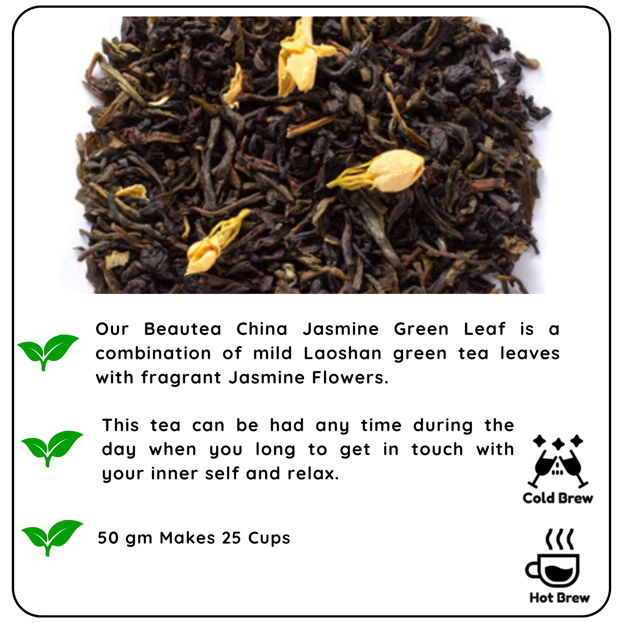RADIANCE Jasmine Green Leaf view 2