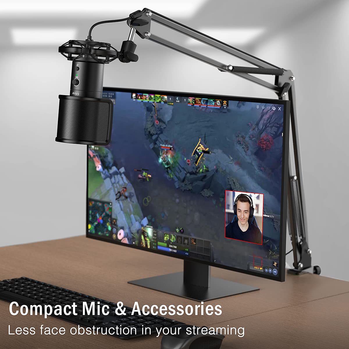 (Refurbished) Fifine T683 - USB Microphone Kit view 2