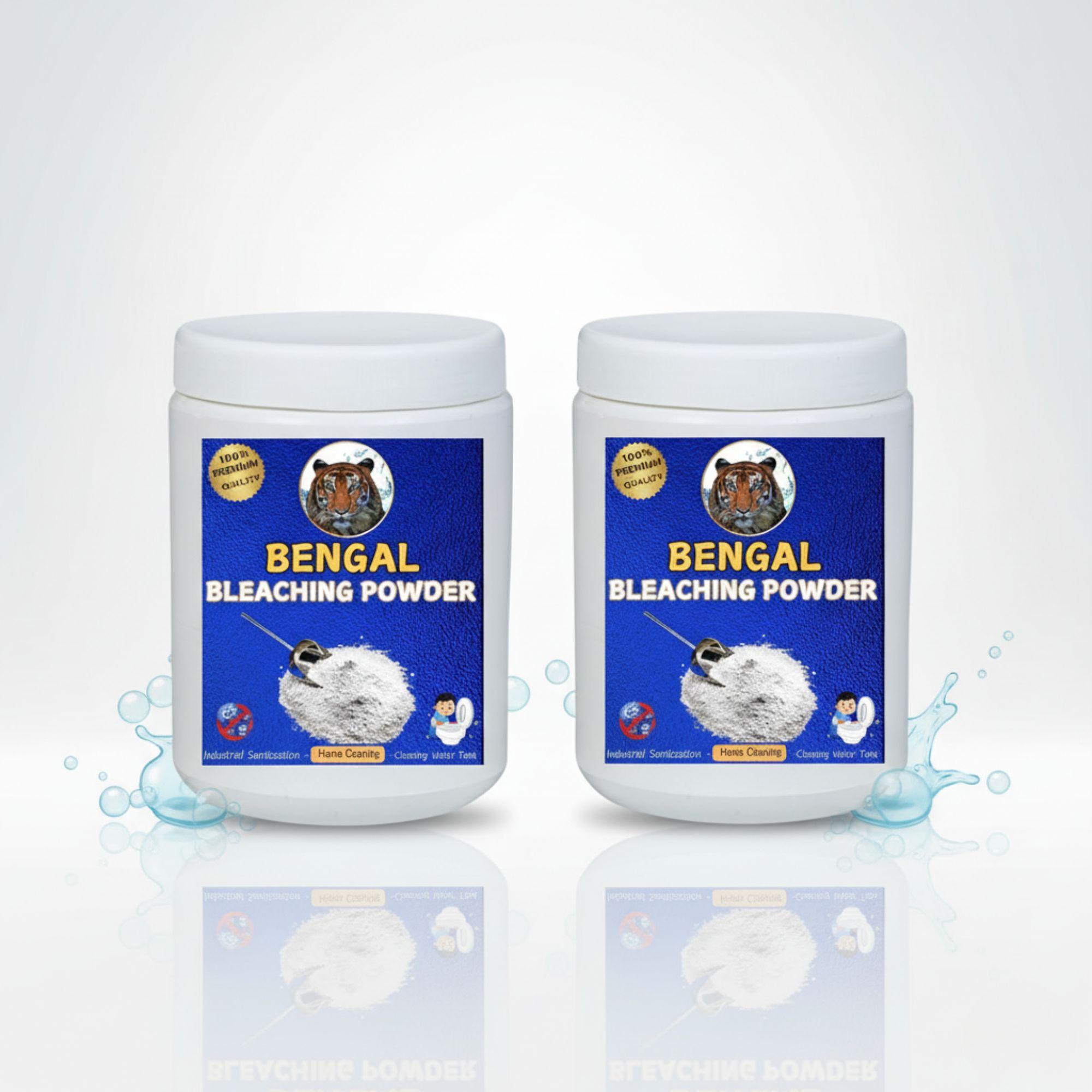 Bengal Bleaching Powder for Household | 1000 GM | PACK OF 2 | TIGER MARK