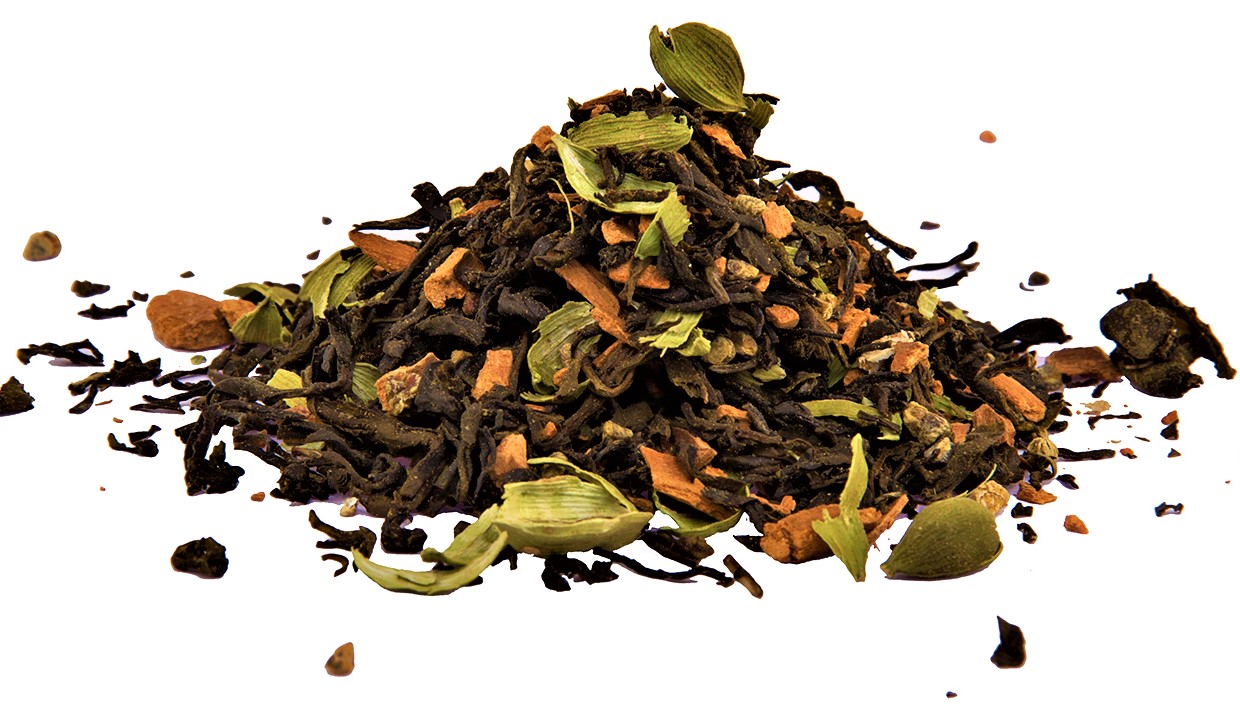Camellia Twigs Kashmiri Kahwa Green Tea | Traditional Saffron & Spiced Blend | 100g Loose Leaf in Resealable Pouch view 2