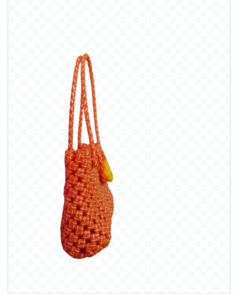 Hand Bag Orange view 2