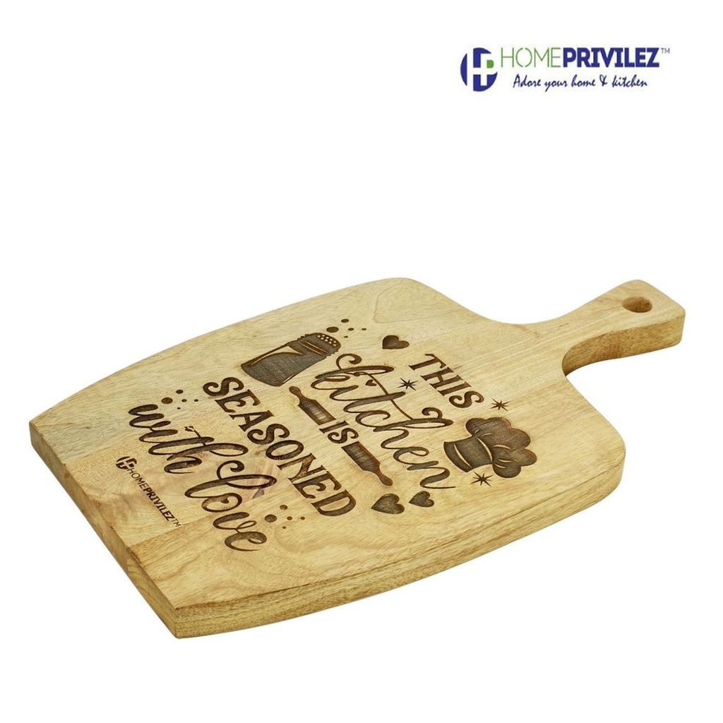 Rectangular Wooden Chopping Board/ Cutting Board /Serving Board view 2
