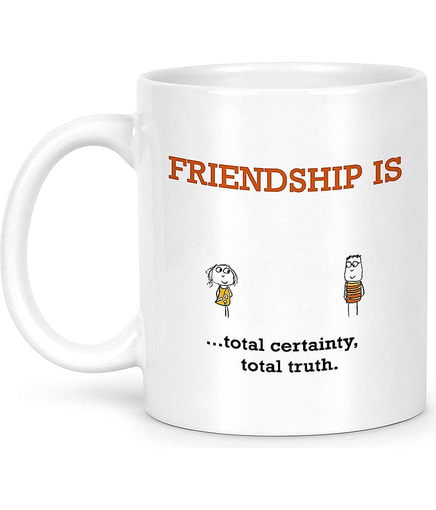 Idream Quote Printed Ceramic Coffee Mug 1 Pcs 330 mL view 2