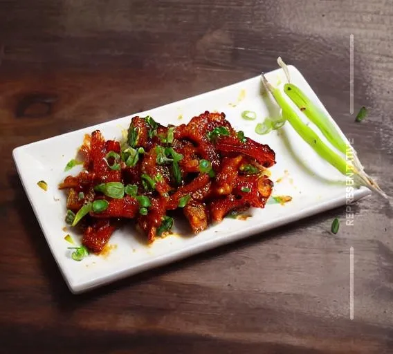 Oriental chilli baby corn