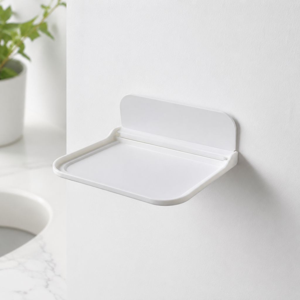 Multi-purpose Foldable Wall Shelf and Mobile Holder