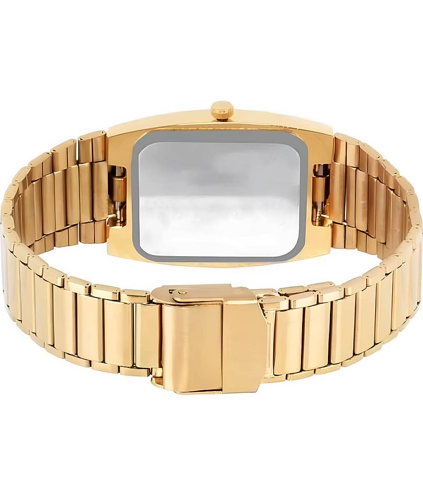 Viser Gold Metal Analog Men's Watch view 2