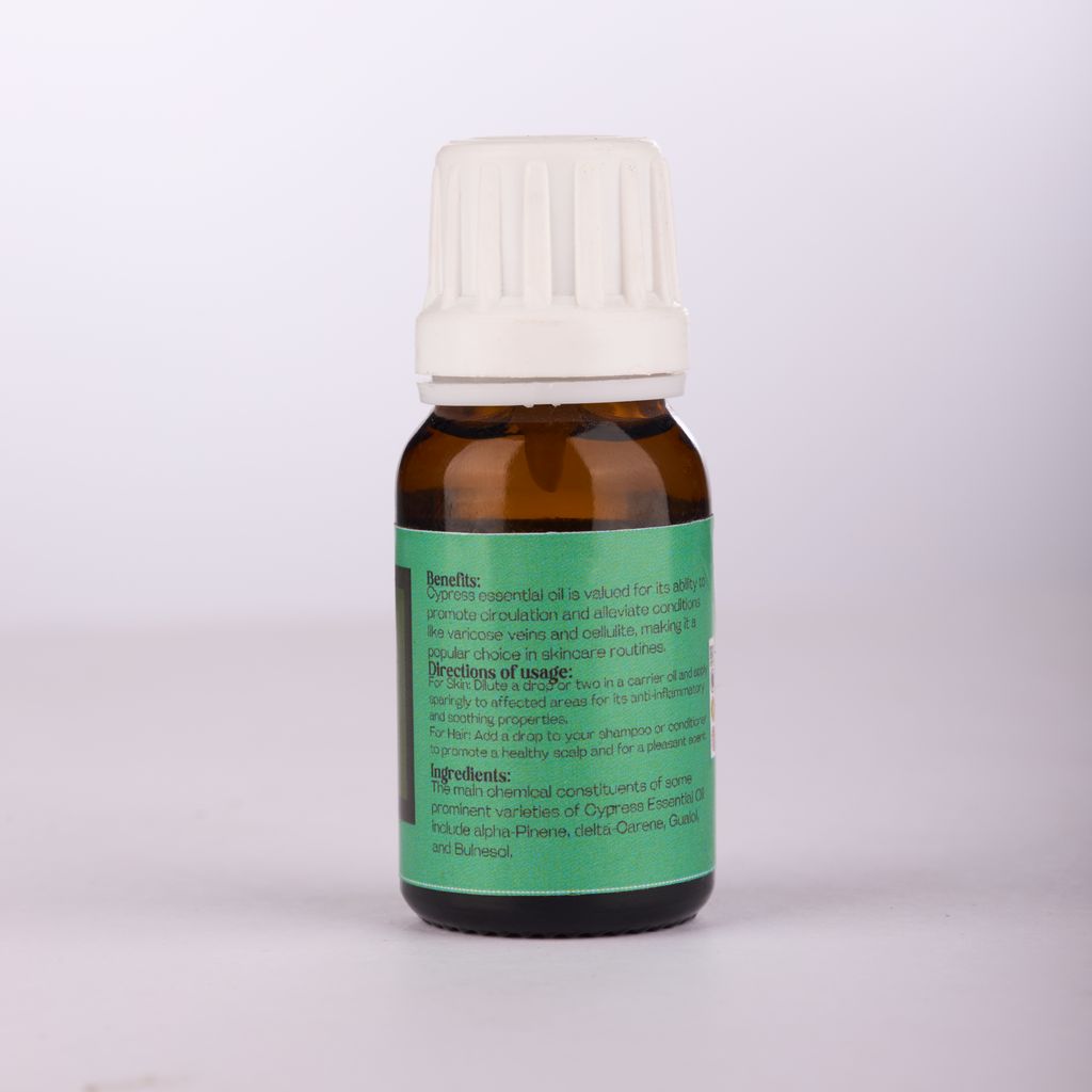 arghya Cypress Essential Oil - Handmade Herbal Home Needs view 2