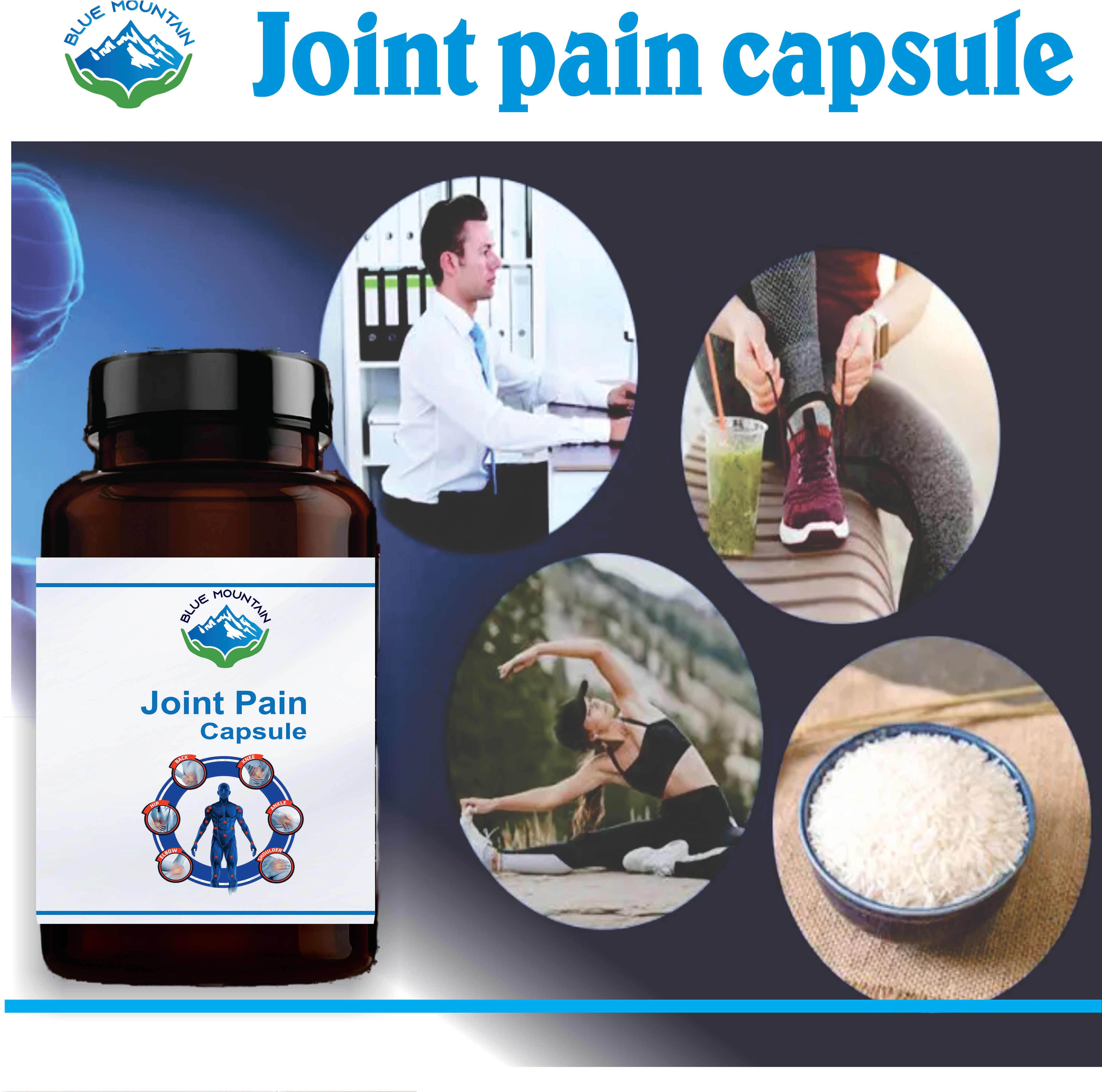 BLUE MOUNTAIN Joint Pain Capsule, 60 Capsule view 2