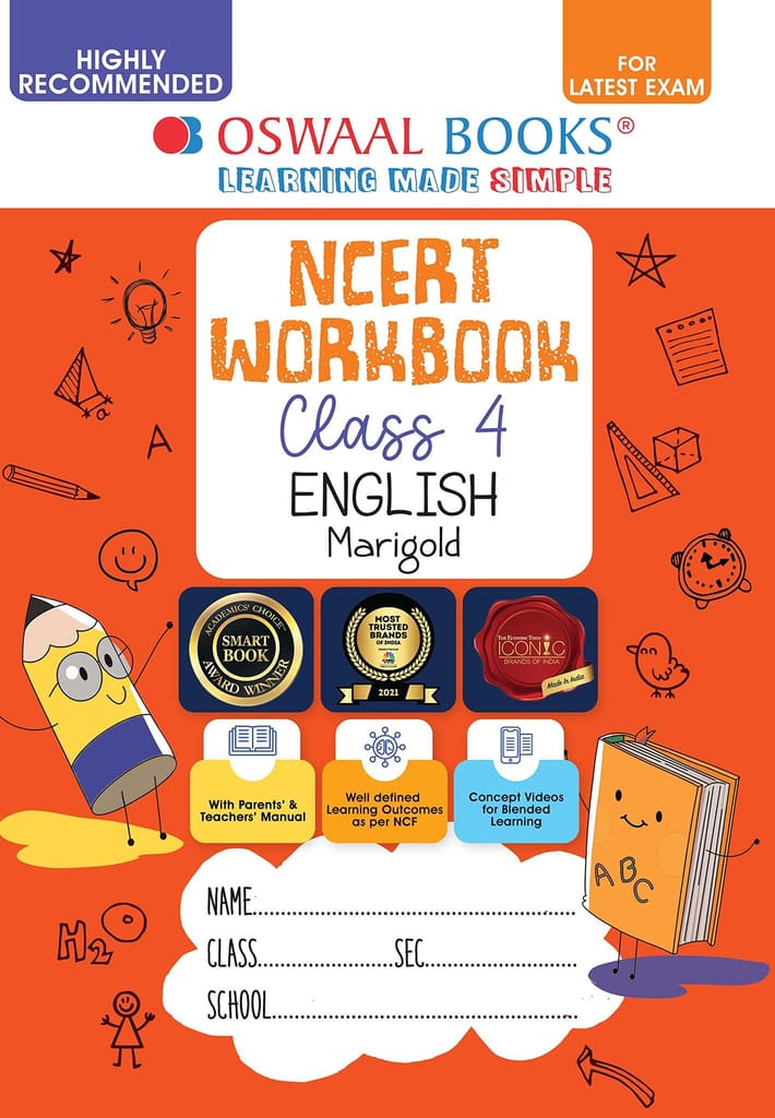 Oswaal NCERT Workbook English (Marigold) Class 4 (For Latest Exam) [Paperback] Oswaal Editorial Board [Paperback] Oswaal Editorial Board