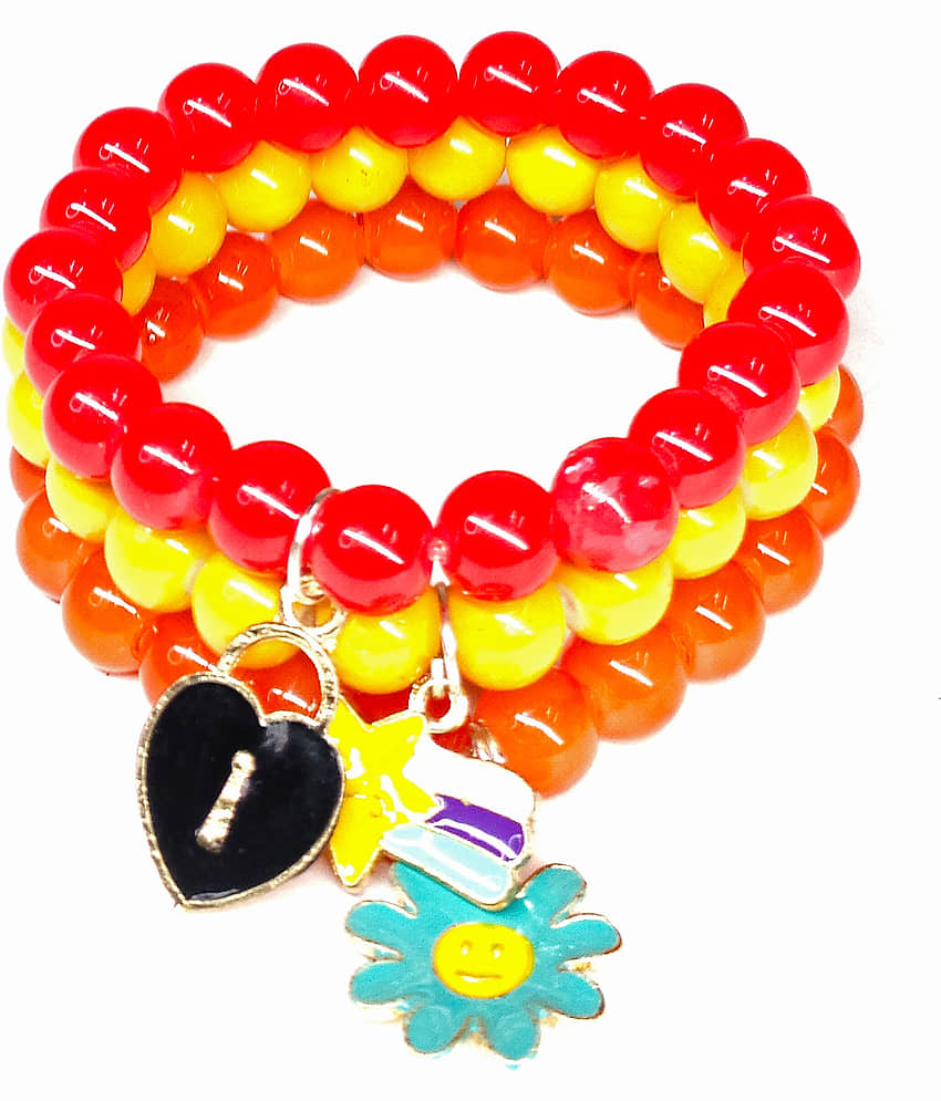 DAIVYA WELLNESS - Multicolor Bracelet ( Pack of 3 ) view 2