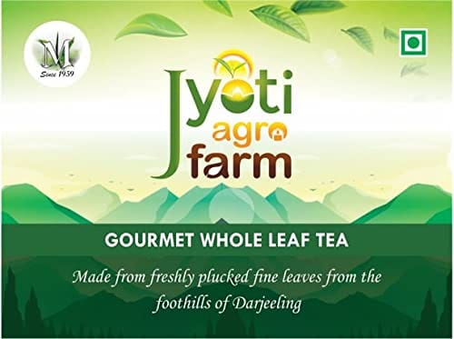 Premium English Orthodox Black Tea from the foothills of Darjeeling | Smooth Sunkissed | Jyoti Agro Farm (200g) | 150 to 200 cups approx | First Flush | Gourmet Whole Leaf Tea by MINTRI TEA view 2