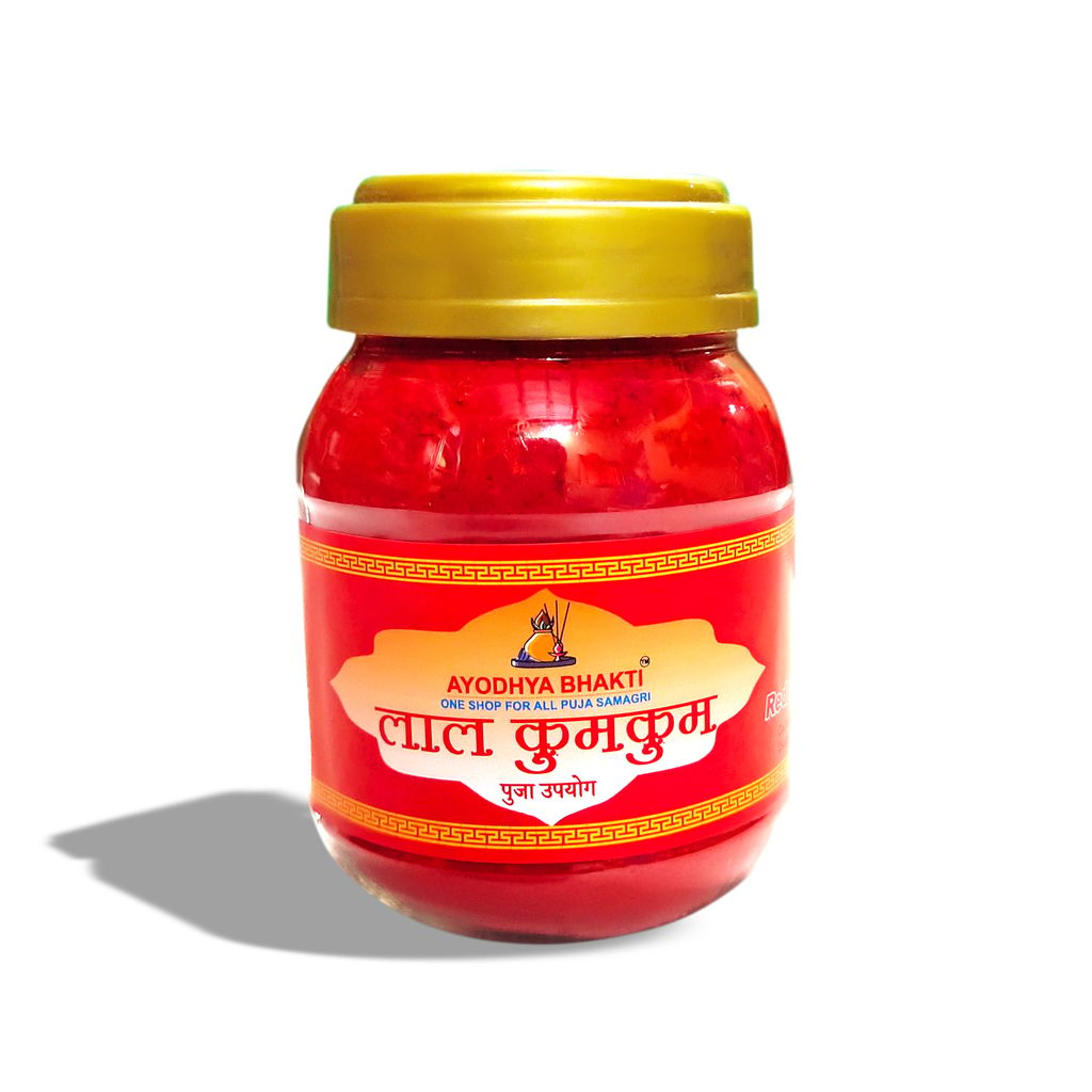 Pure Kumkum for Pooja (Roli) 100 Gram – Red Kumkum Powder for Tilak & Religious Puja Rituals Kumkum for Pooja !! Kumkum for Puja- (Roli)!! Red Kumkum