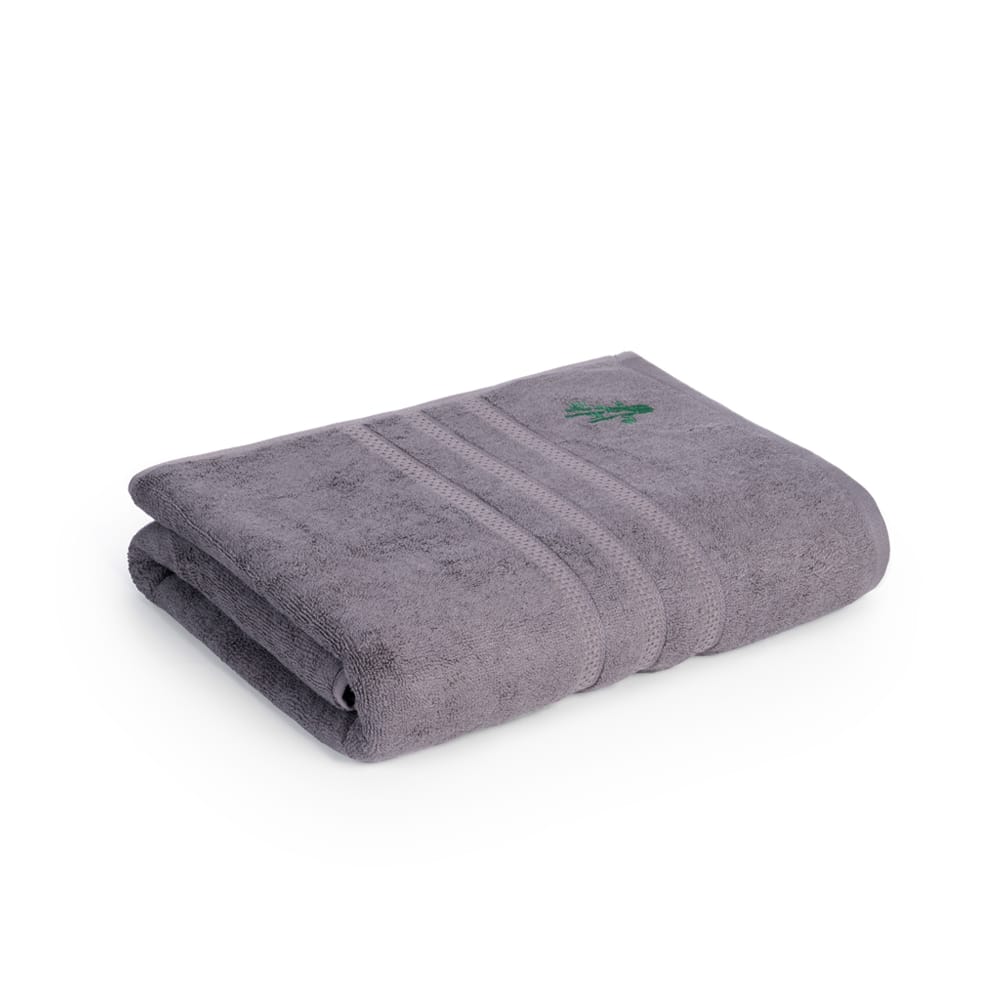 Feather & Spun Bamboo Cotton Bath Towel | Lavender Fragrance | Oeko-TEX® Standard 100 | Anti Microbial | Fade Resistant | Double Needle Stitch | 600 GSM - 76 cms x 137 cms
