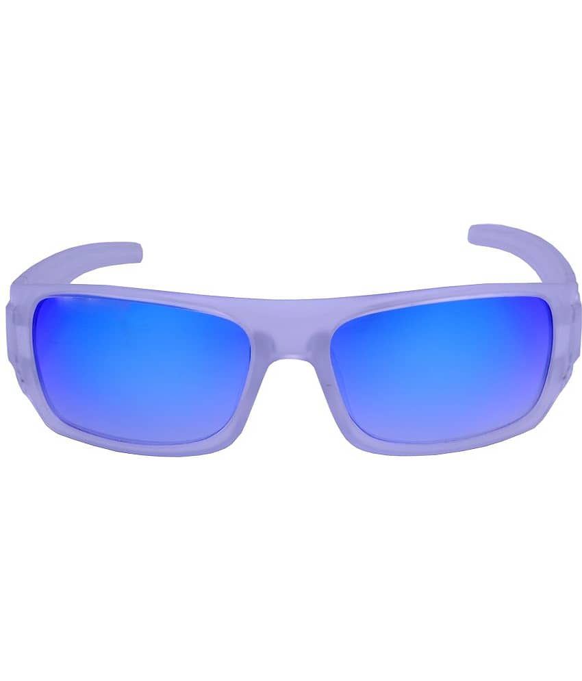 RED LEAF Grey Melange Wrap Around Sunglasses ( Pack of 1 )
