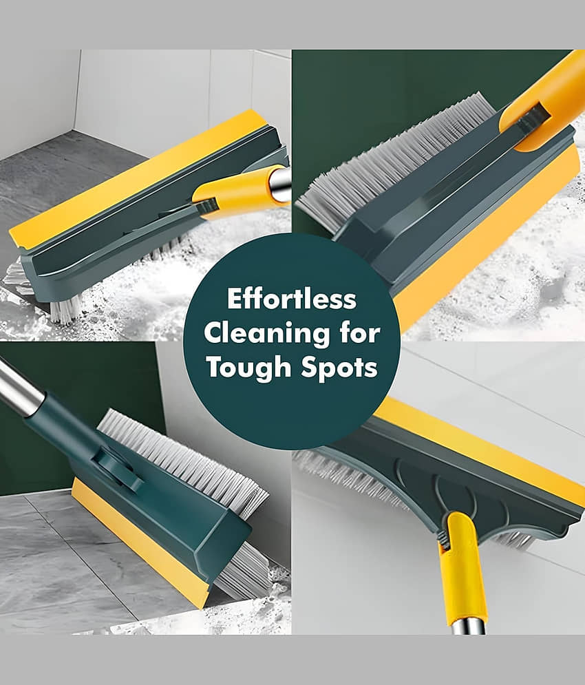 3 in 1 Long Handle Floor Cleaning Brush, Cleaning Mops, Floor Wiper, Floor Cleaning Wiper, Bathroom Floor Wiper, Floor Cleaning Brush, Bathroom Floor Cleaning Brush, Long Floor Cleaning Brush, Home Cleaning Brush, Home Cleaning Mops, Home Cleaning Wiper view 2