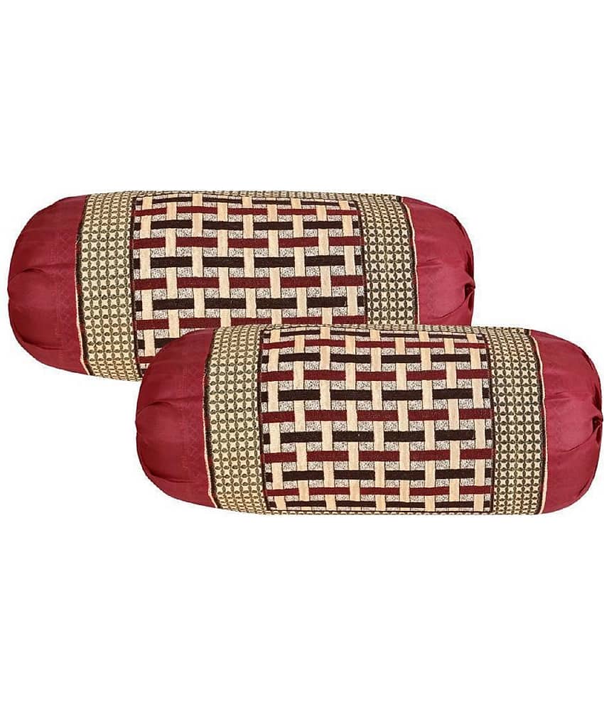 GoCose Home Set of 2 Poly Cotton Bolster Covers view 2