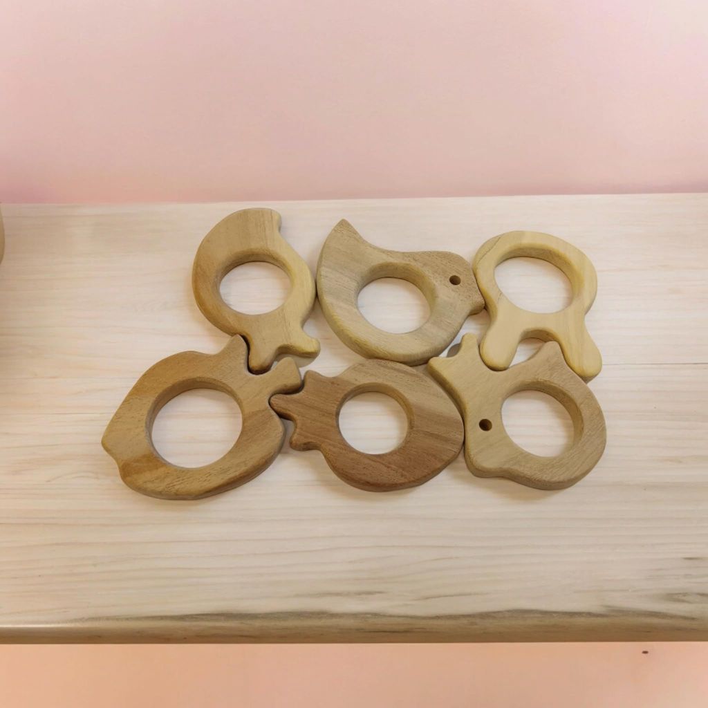 Neemtoys Neem Wooden Teethes of Set 6 Toys view 2