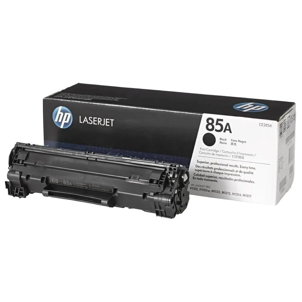 HP 85A Original LaserJet Toner Cartridge, Black view 2