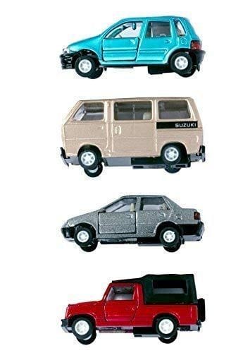 Cube Play Shinsei Sundaram Car Sets Toys for Boys Pull Back 4 Piece view 2