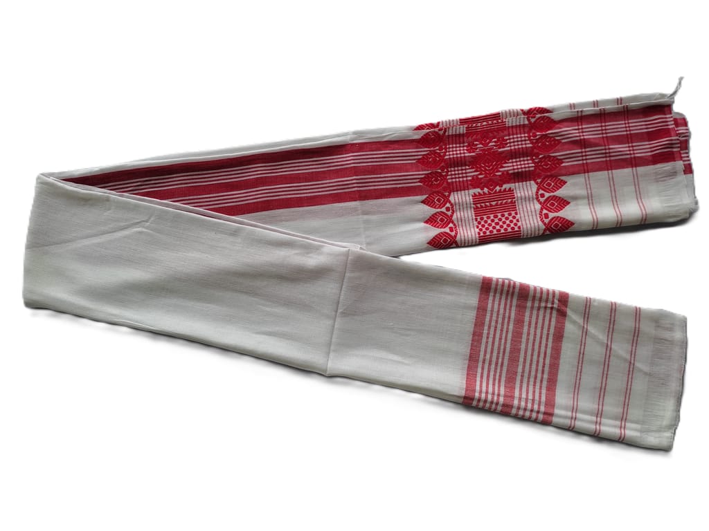 Assamese Handmade Gamusa view 2