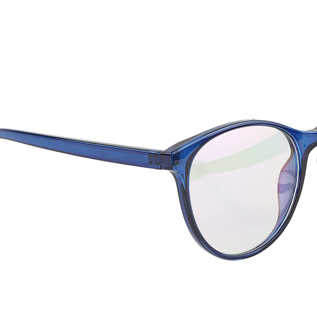 Jodykoes Oversize Fashionable Anti Glare Round Frame (Blue) view 2