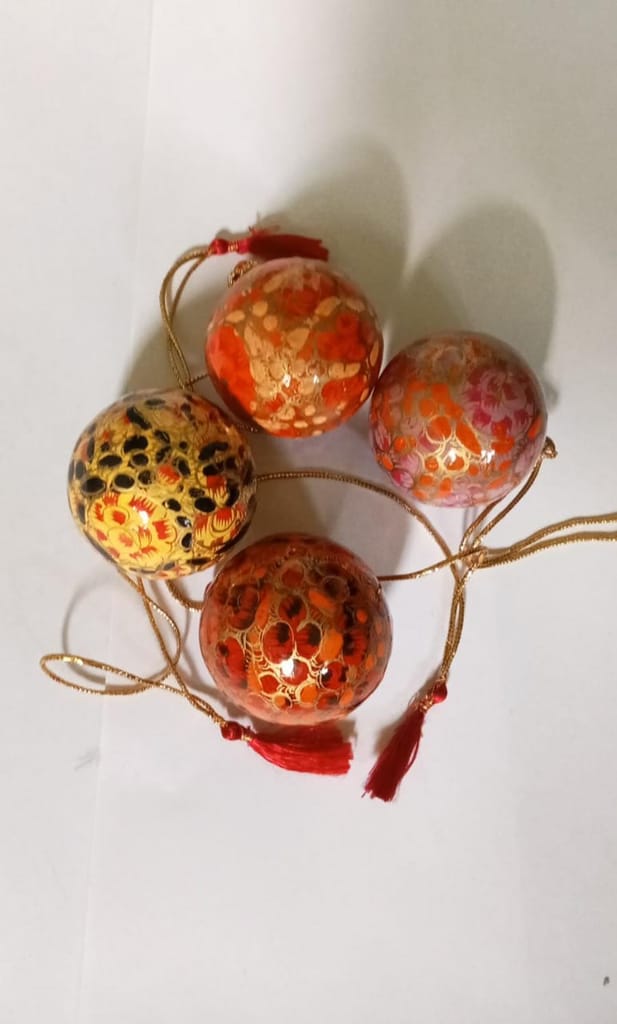 Handcrafted Hand-Painted Wooden Holiday Ornaments – Festive Home Décor & Gift Accents view 2