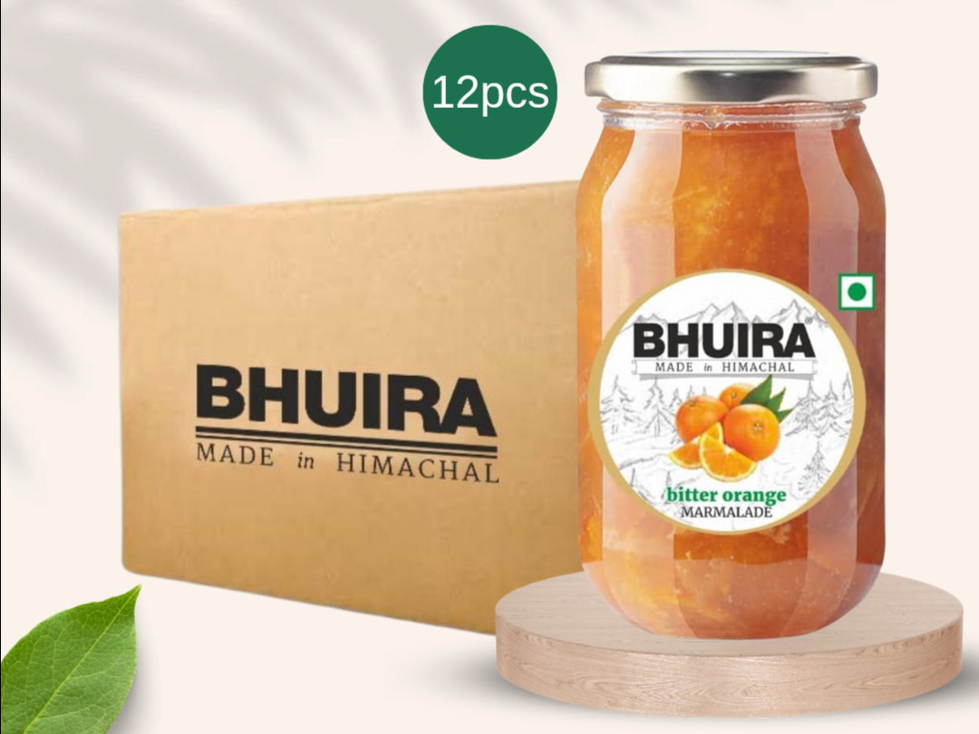 Bhuira Bitter Orange Marmalade - 12 Units - 240 Grams Each