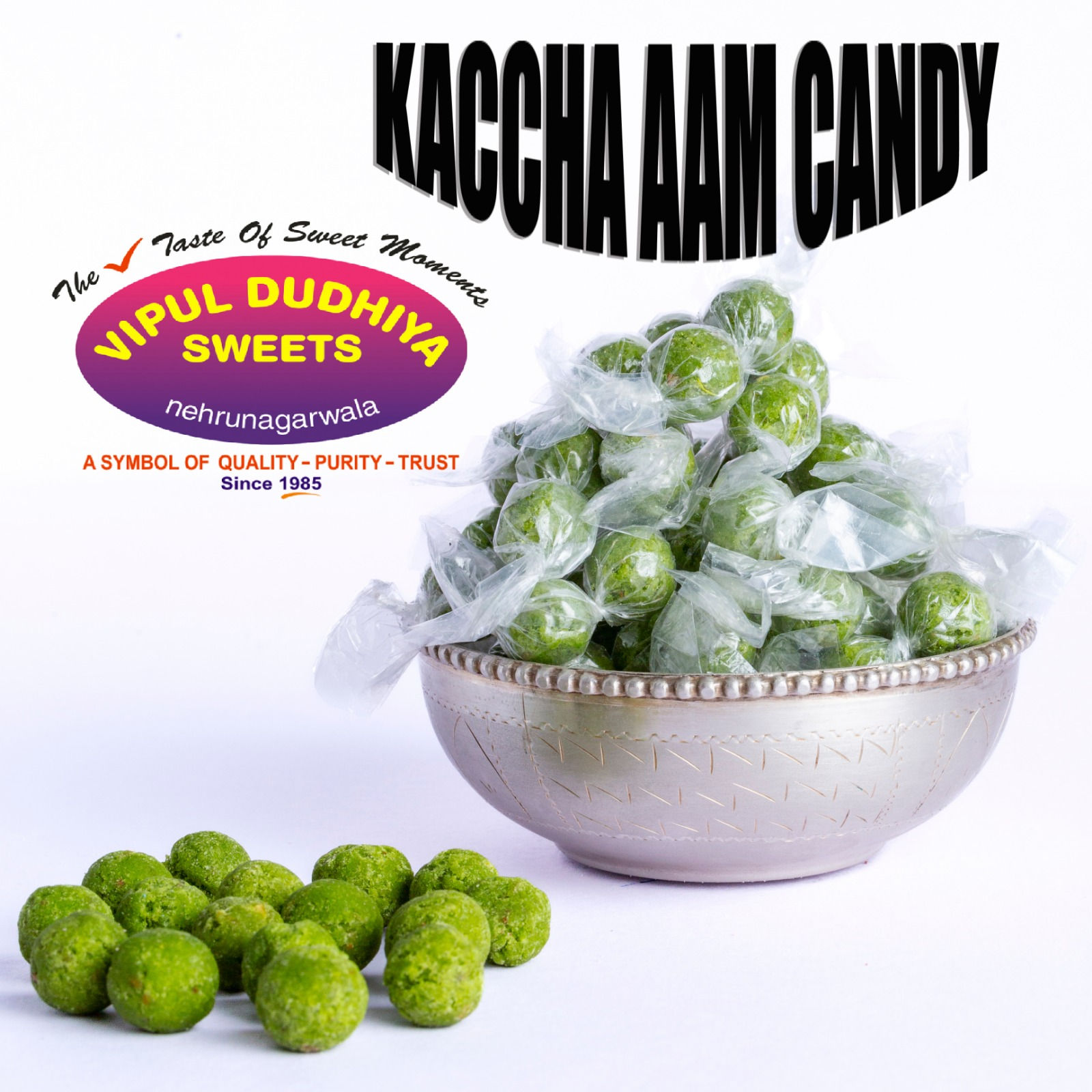 kaccha aam candy (100gm) each pack of two (200gm) view 2