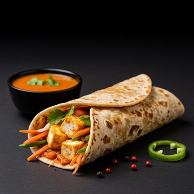 Veg With Paneer Roll