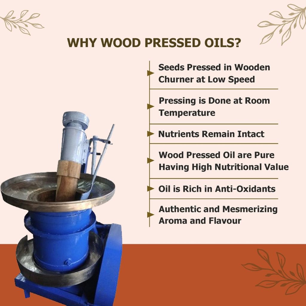 Wood Pressed Groundnut Oil view 2