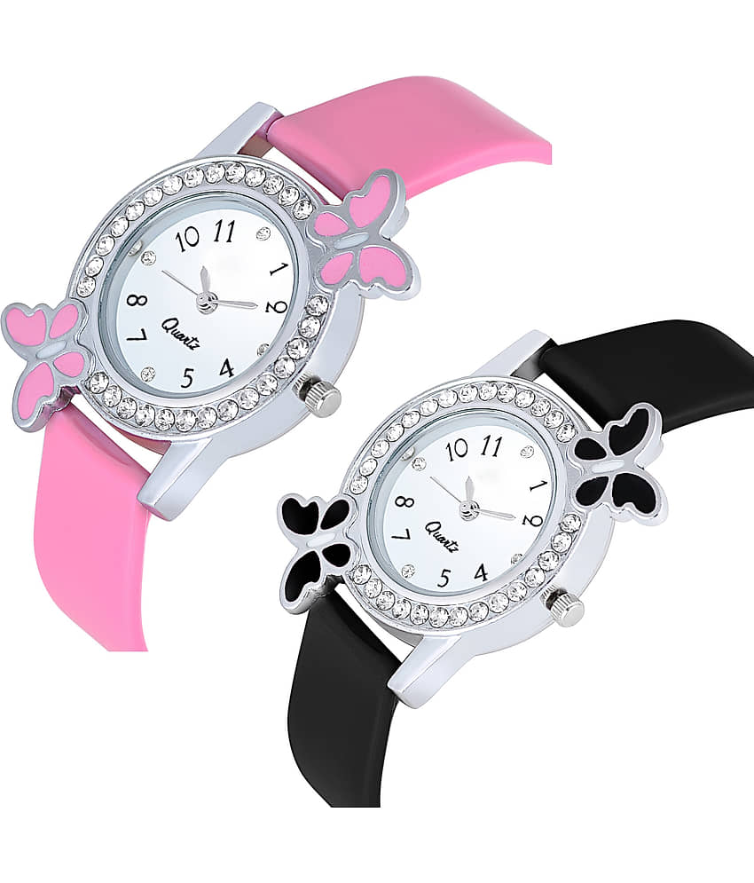 Trex Black Silicon Analog Womens Watch view 2