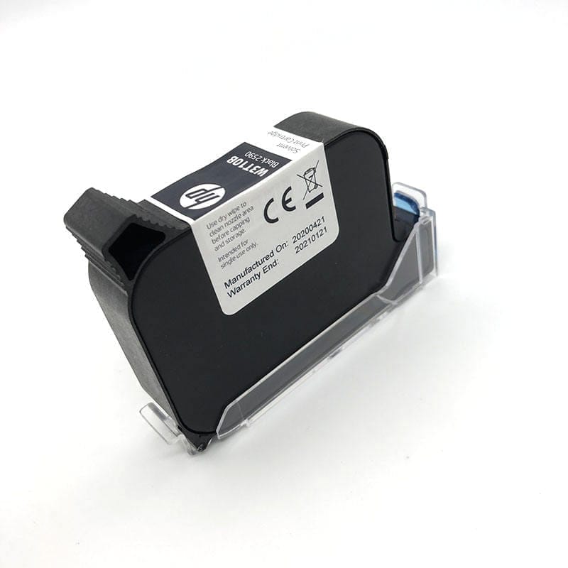 HP W3T10B / 2590 Solvent Black Ink Cartridge Compatible for Handheld Inkjet Printer W3T10B, 2590 Solvent Print Cartridge (W3T10B / 2590) view 2