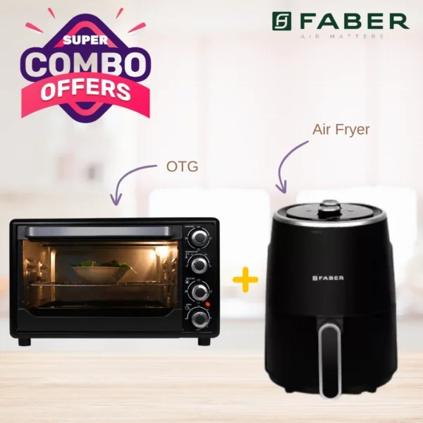 Deals Combo( OTG & Air Fryer)