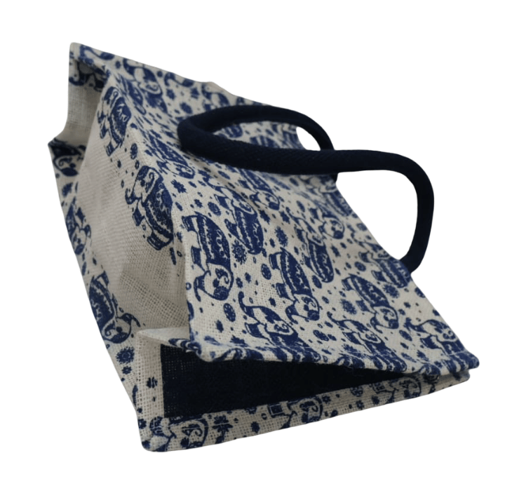 Elephant Print Tote Bag - Eco-Friendly & Stylish view 2