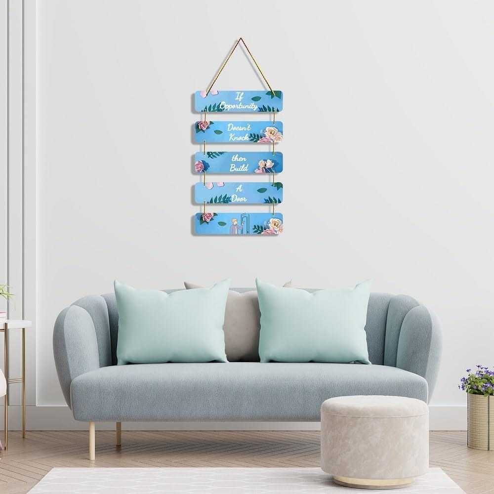 Wall Hangings for Home Decoration Items for Living Room Decor Welcome Home Wall Hanging for Home Office Decoration Handmade Craft Decorative Wall Art (WH2701) view 2