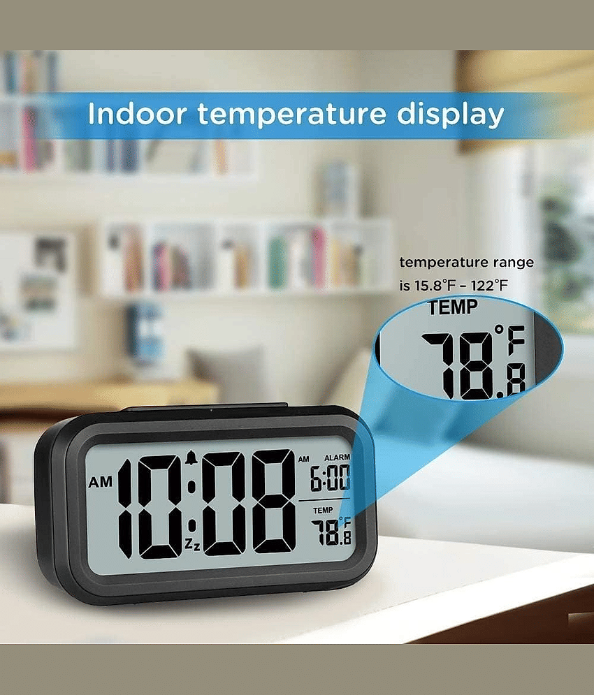 Saykhus Digital Digital Alarm Clock Alarm Clock - Pack of 1 view 2