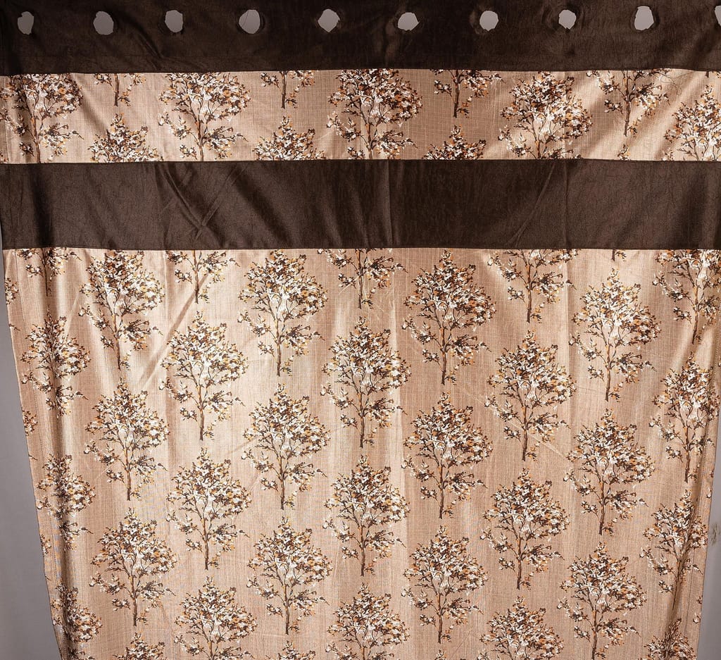 Luxury Brown Curtains for Living Room Bedroom Window Treatment view 2
