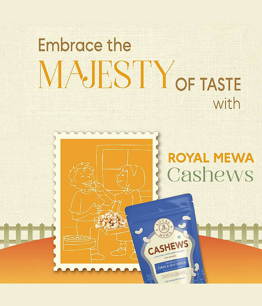 Royal Mewa Cashew nut (Kaju) 250gm view 2