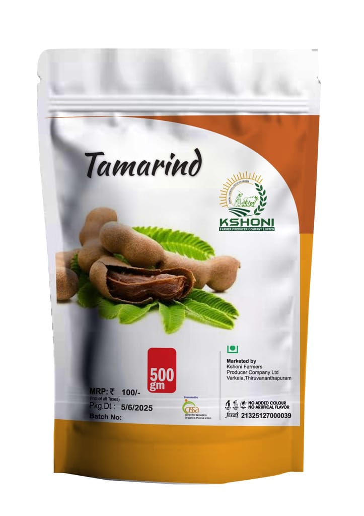 KSHONI Tamarind - 500gm | Tangy & Natural