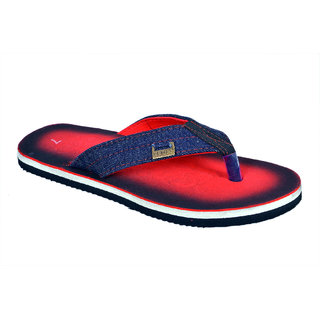 Crazy Bunny Men Red Casual Flip Flop view 2