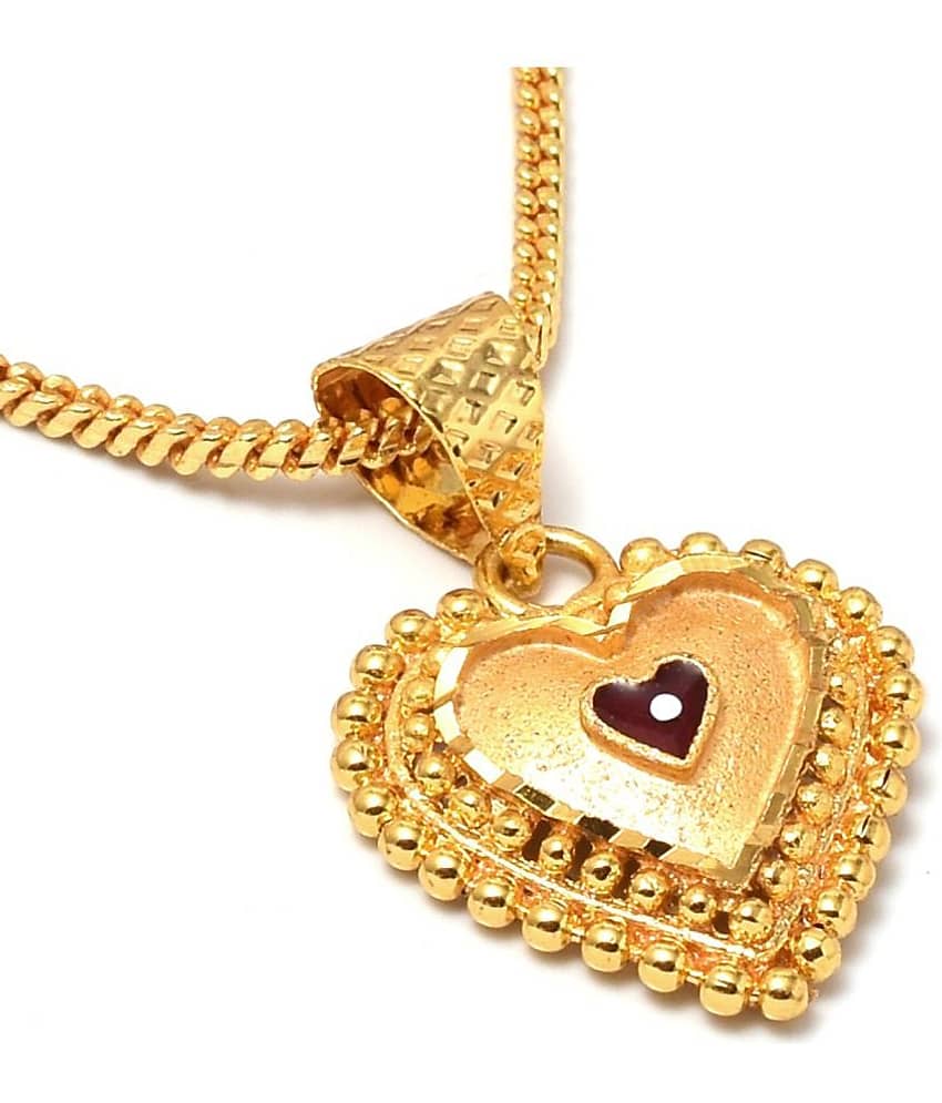 Jewarhaat - Golden Pendant ( Pack of 1 ) view 2