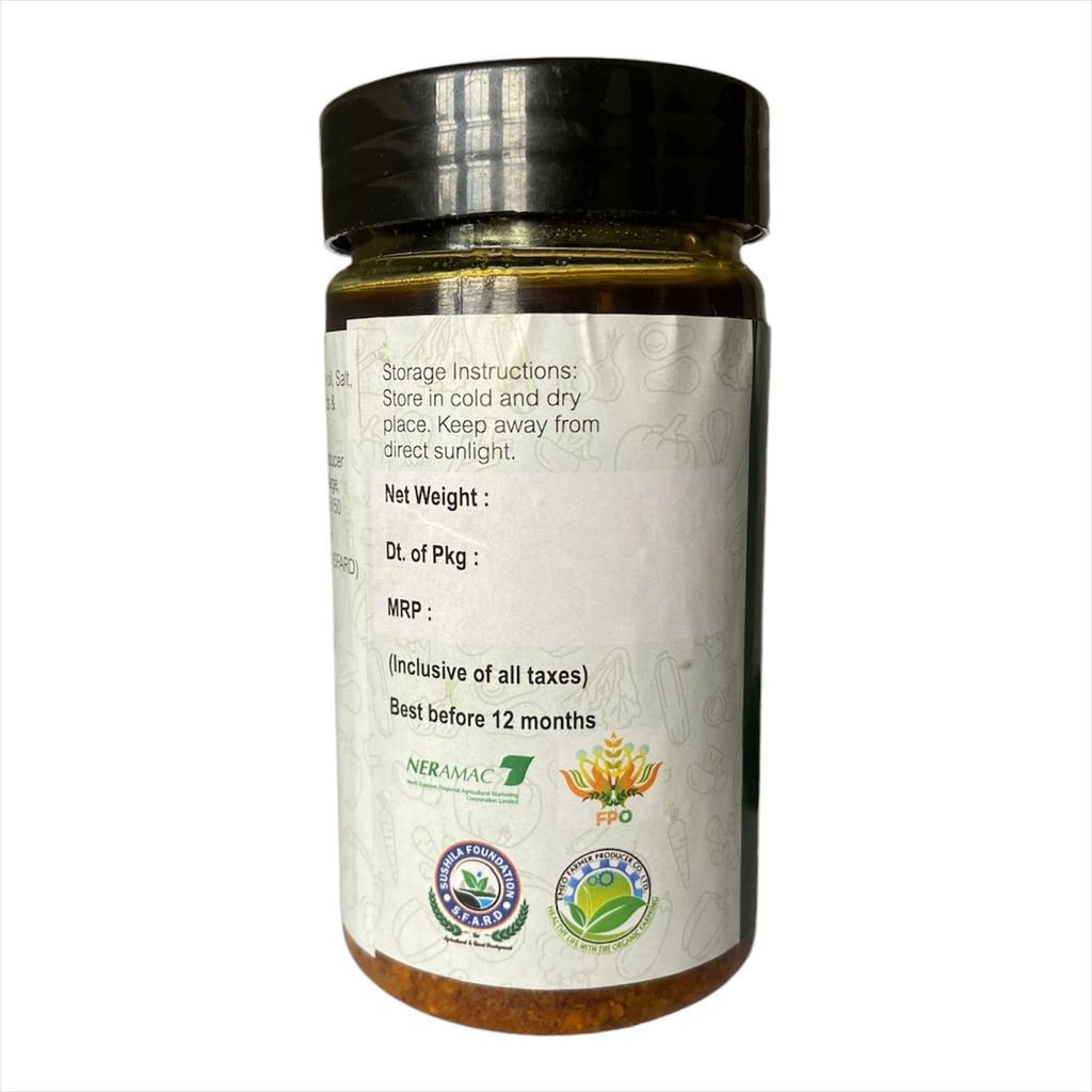 Crystal Foods Green Chilli Pickle - 200g (product of EMEO FPC) view 2
