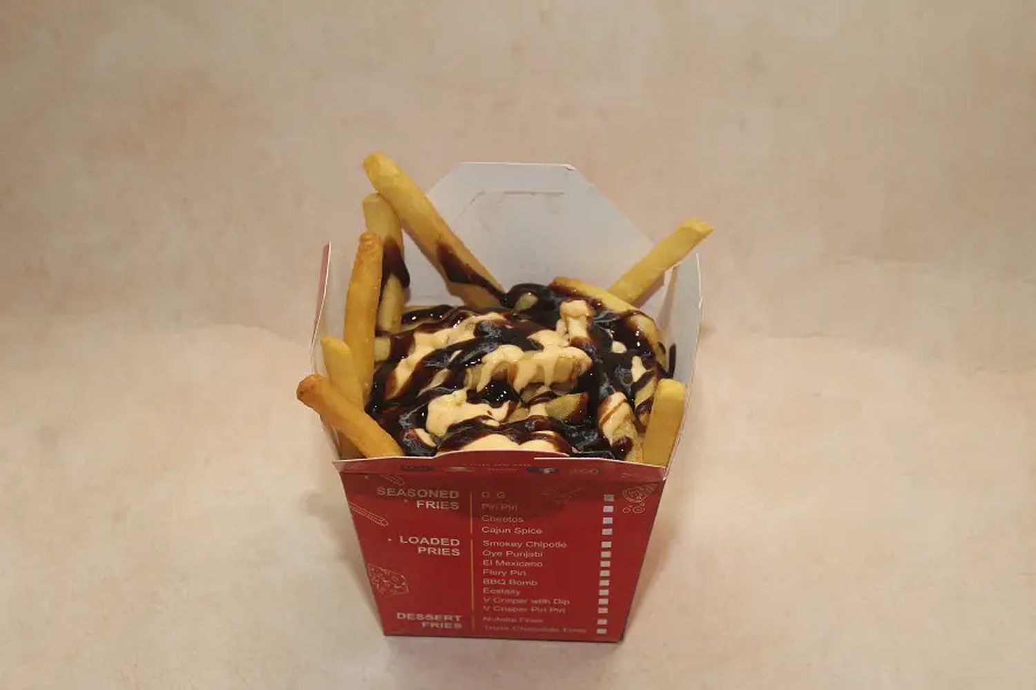 Bbq bomb fries