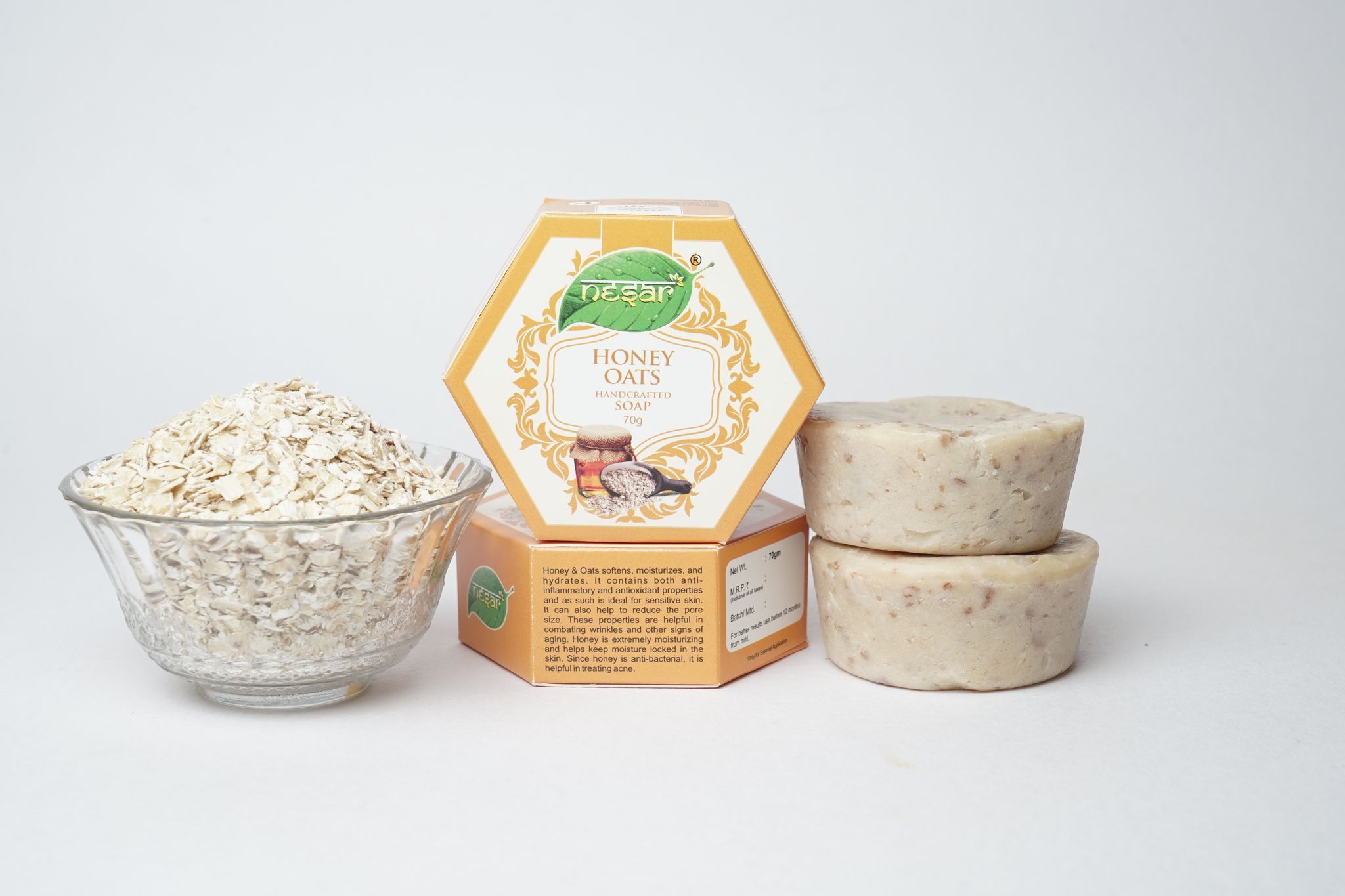 Honey & Oats Soap view 2