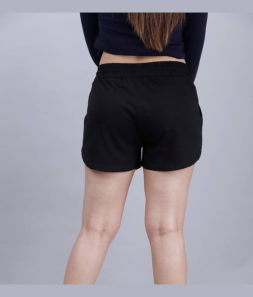 Scrott Fitness Cotton Hot Pants - Multi Color Pack of 2 view 2