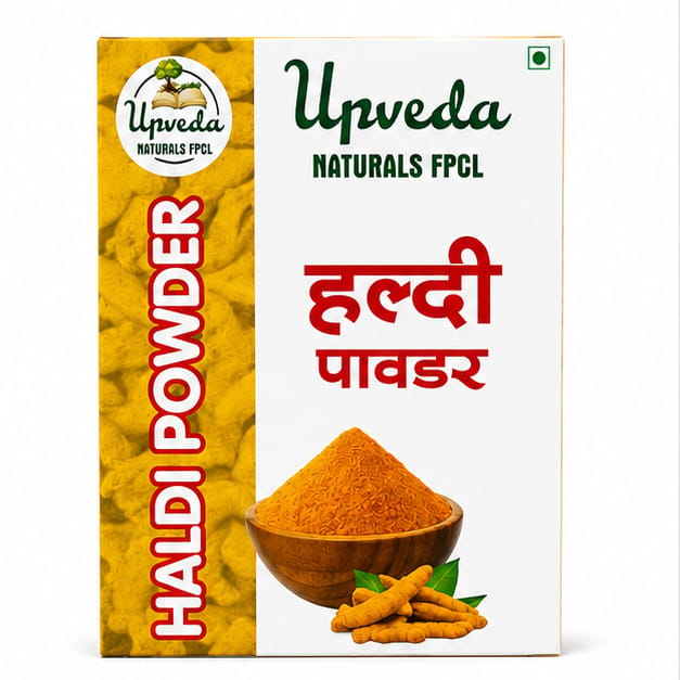 Upveda Naturals FPCL Haldi Powder, 500g view 2