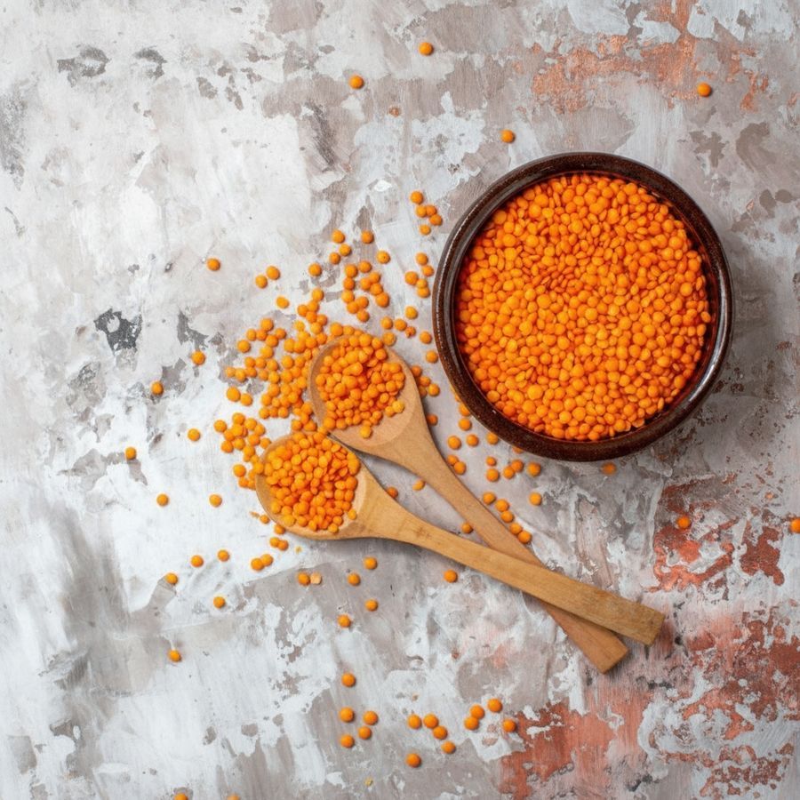 Masoor Dal (Red Lentils) - 1 kg - One pack of 1kg Masoor Dal view 2