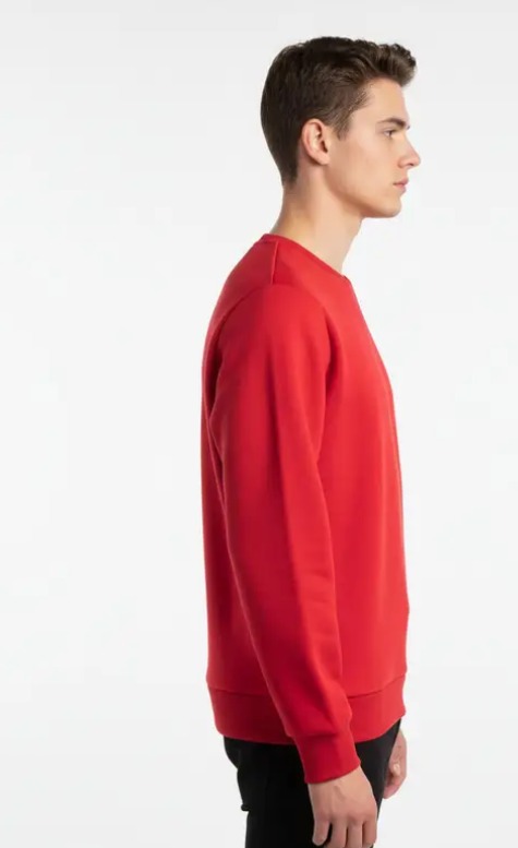 Men Full Sleeve Solid Sweatshirt view 2