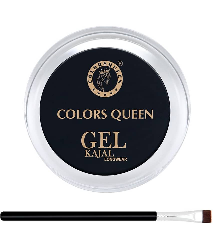 Colors Queen Elegant Gel Kajal Jet Black Kajal 4g - Pack of 1 view 2